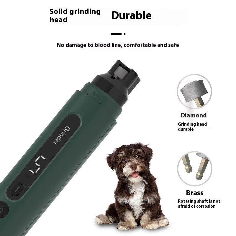 Nail Grinder Electric Pet Nail Trimmers Rechargeable