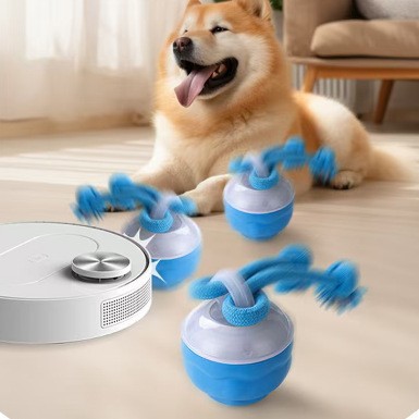 Pet Ball For Dogs Interactive Toys Motion Activate Rolling Ball Automatic Moving Toy USB Rechargeable