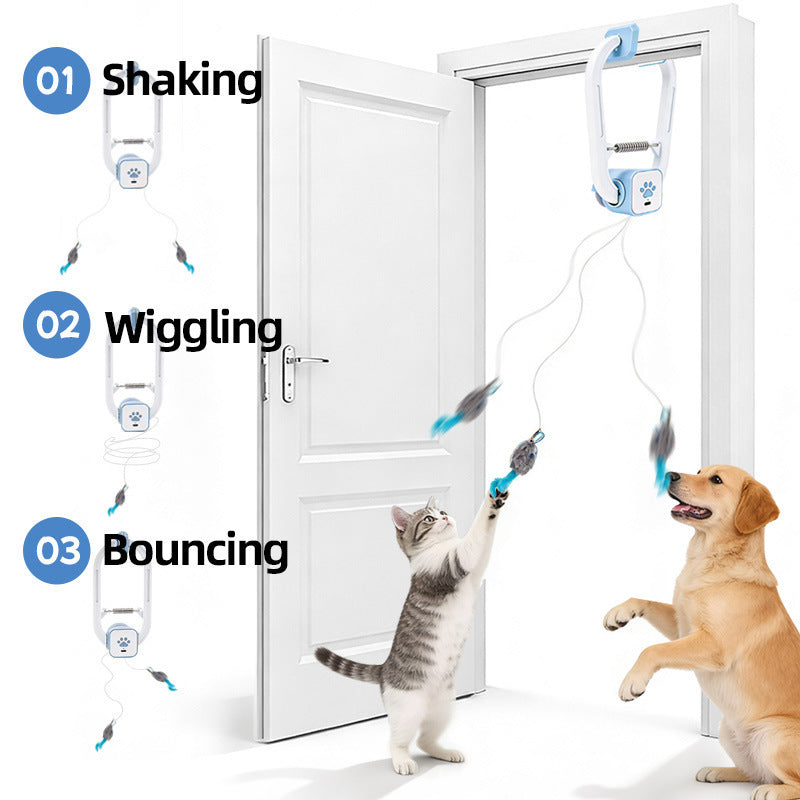 Retractable Automatic Remote-controlled Cat Toy
